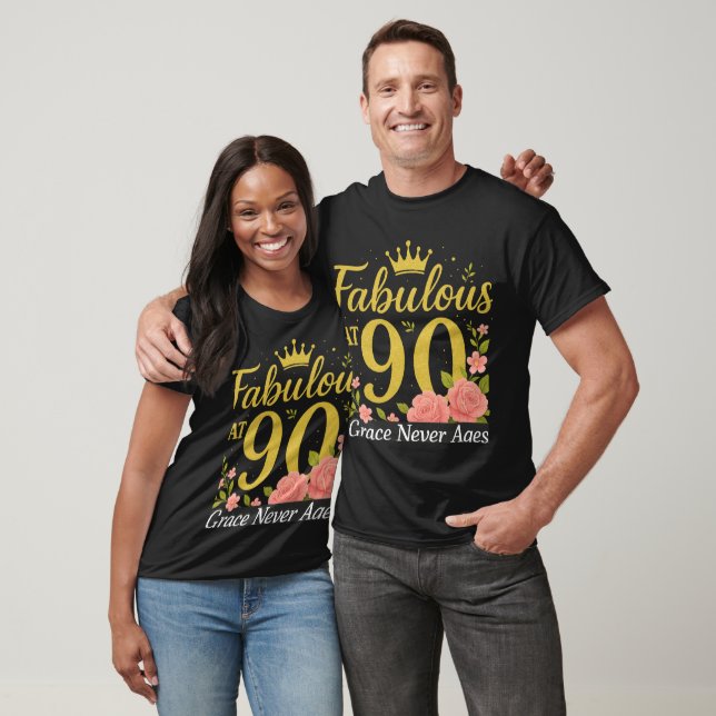 Fabuleux à 90 ans Tshirt (Unisexe)