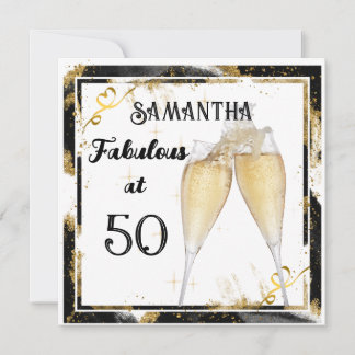 Fabuleux à la carte d'anniversaire "votre âge"