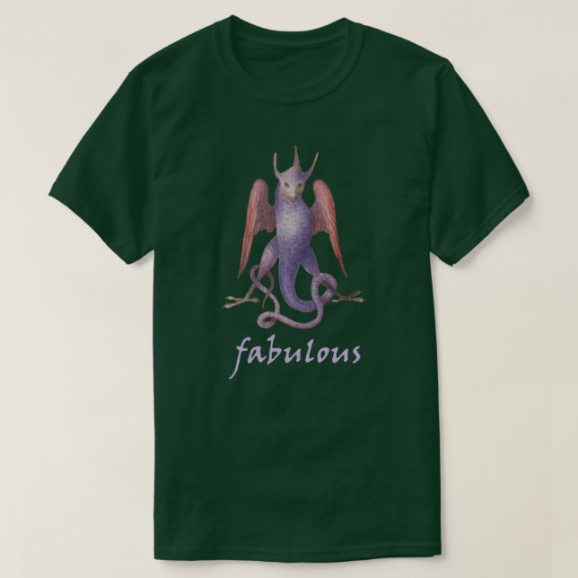 Fabuleux T-shirt de la Créature du Manuscrit Médié (Design devant)