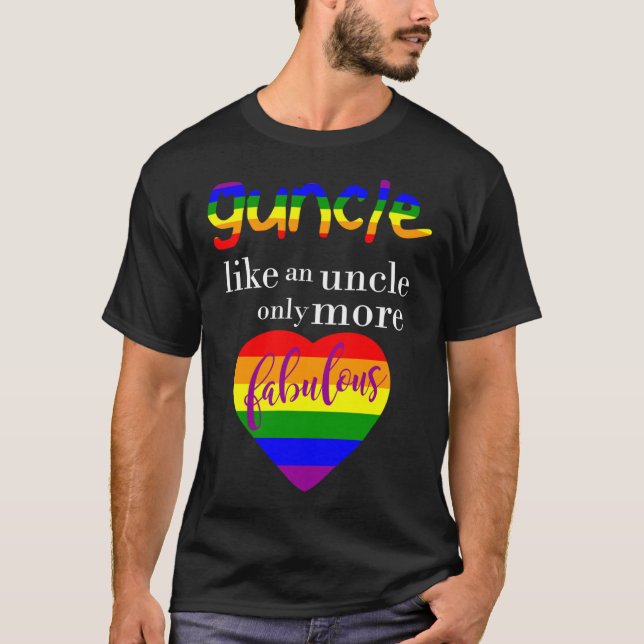Fabuleux T-Shirt Essentiel Guncle (Devant)
