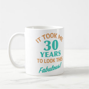 Fabulous 30th Birthday Coffee Mug