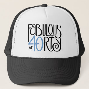 Fabulous 40 Casquette bleu noir