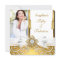 Fabulous 50 Gold White Damask Photo Birthday Party