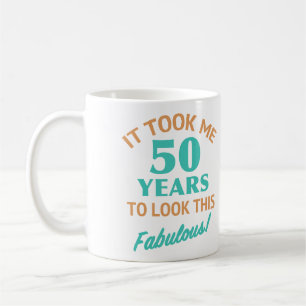 Fabulous 50th Birthday Coffee Mug