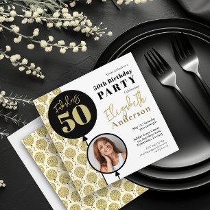 Fabulous 50th Birthday Gold