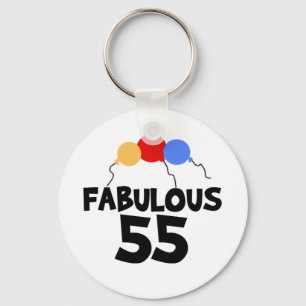 Fabulous 55 keychain