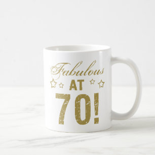 Fabulous 70th Birthday Coffee Mug