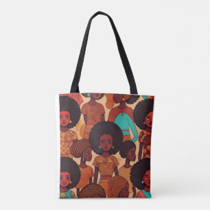 Fabulous Afro Girls two sided tote Bag