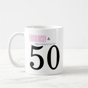 Fabulous and Fifty Coffee Mug