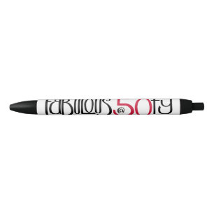 Fabulous at 50 red Trim Pen