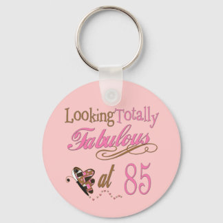 Fabulous at 85 keychain