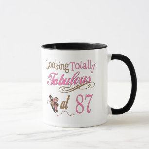 Fabulous at 87 mug