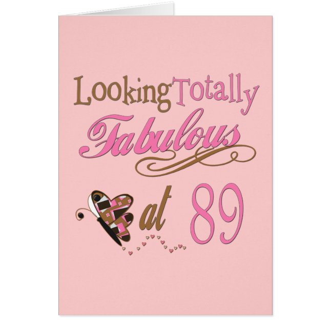 Fabulous at 89 (Front)