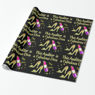 FABULOUS ATTORNEY DIVA DESIGN WRAPPING PAPER