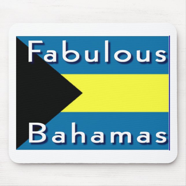 Fabulous bahamas mouse pad (Front)