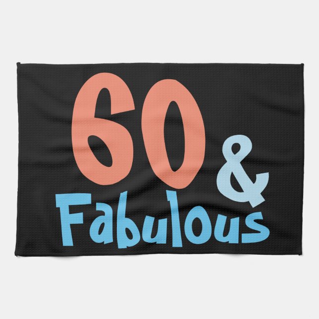Fabulous Birthday Kitchen Towel (Horizontal)
