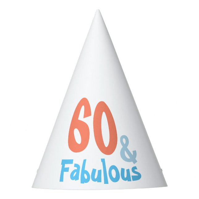 Fabulous Birthday Party Party Hat (Front)