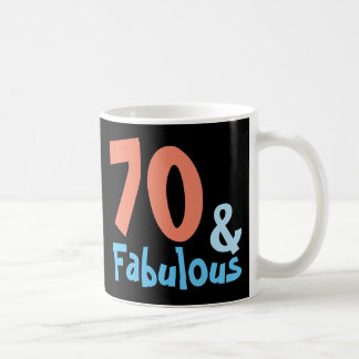 Fabulous Black Retro Birthday Coffee Mug