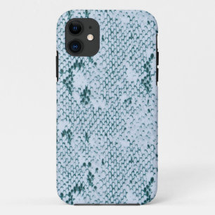 Fabulous Blue and White Snakeskin Case-Mate iPhone 11 Case