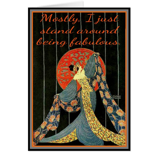 Fabulous Card (Front)