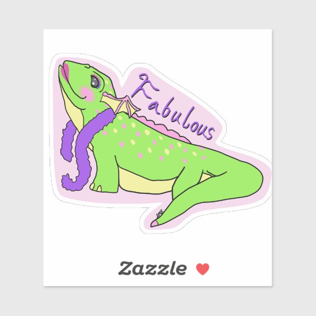 Fabulous Chumby Sticker (Feuille)