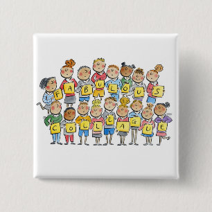 Fabulous Colleague 2 Inch Square Button