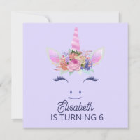 Fabulous Cute Unicorn Flowers Face 2