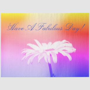 Fabulous Day Colourful Daisy Tissue-paper Tissue Paper
