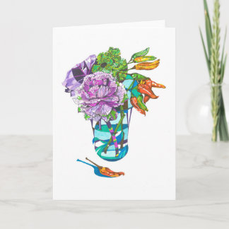 Fabulous Fall Vegetal Bouquet Card