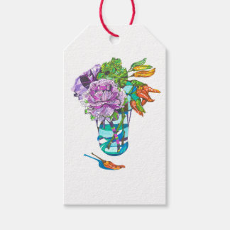 Fabulous Fall Vegetal Bouquet Gift Tags
