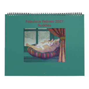 Fabulous Felines 2027  Buddies Calendar