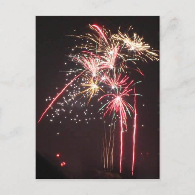 Fabulous Fireworks Postcard (Front)