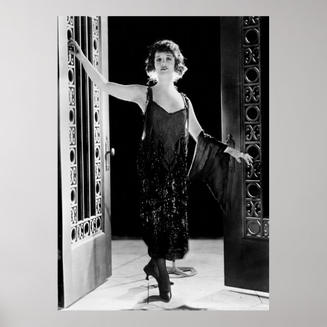 Fabulous Flapper Dress: 1920s Poster (Front)