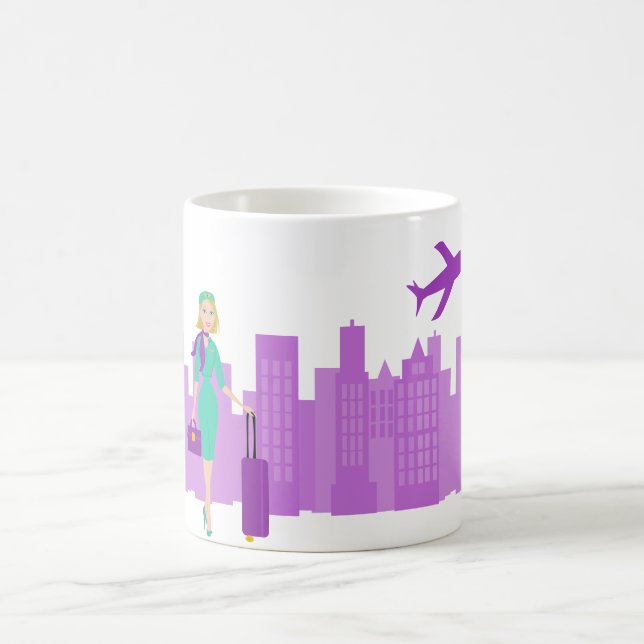 Fabulous Flight Attendant Coffee Mug (Center)