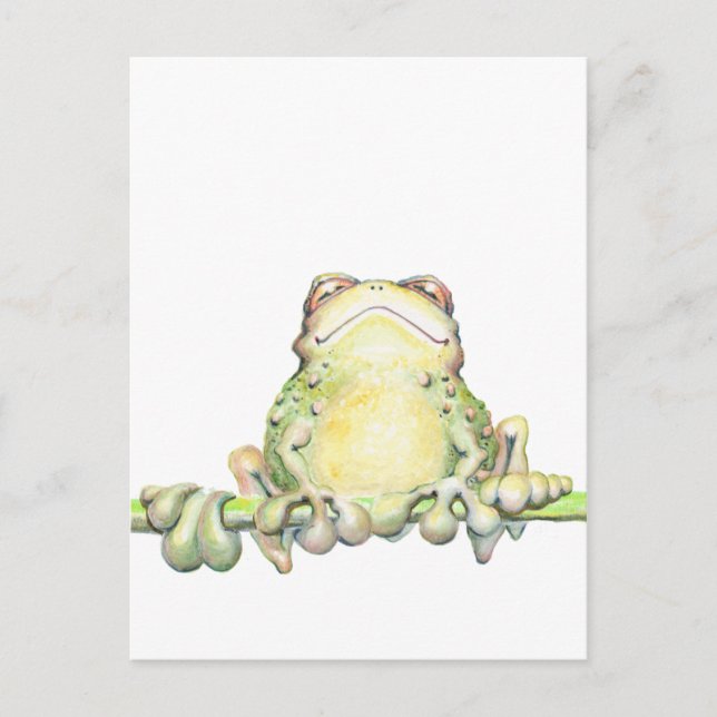 Fabulous Frog Postcard (Front)