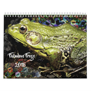 FABULOUS FROGS 2018 calendar