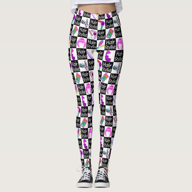 FABULOUS HAIR STYLIST LEGGINGS (Front)