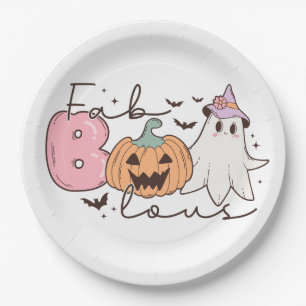 Fabulous Halloween Paper Plate