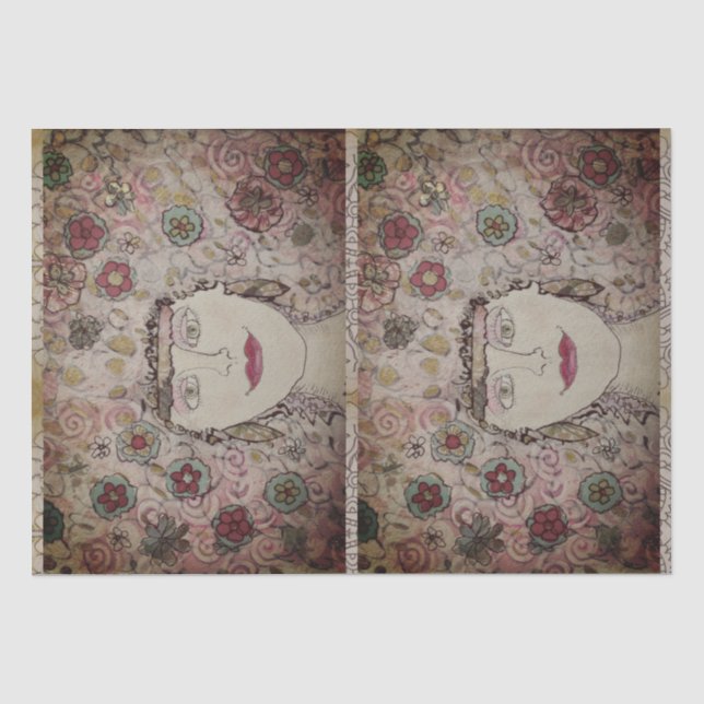 Fabulous Headdress Tissue Paper (Front)