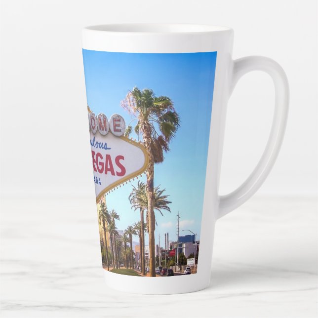 Fabulous Las Vegas Nevada Latte Mug (Right)