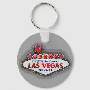 Fabulous Las Vegas Welcome Sign Keychain