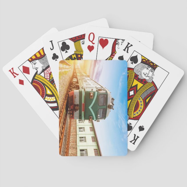 Fabulous Locomotive Deck of Playing Cards (Back)