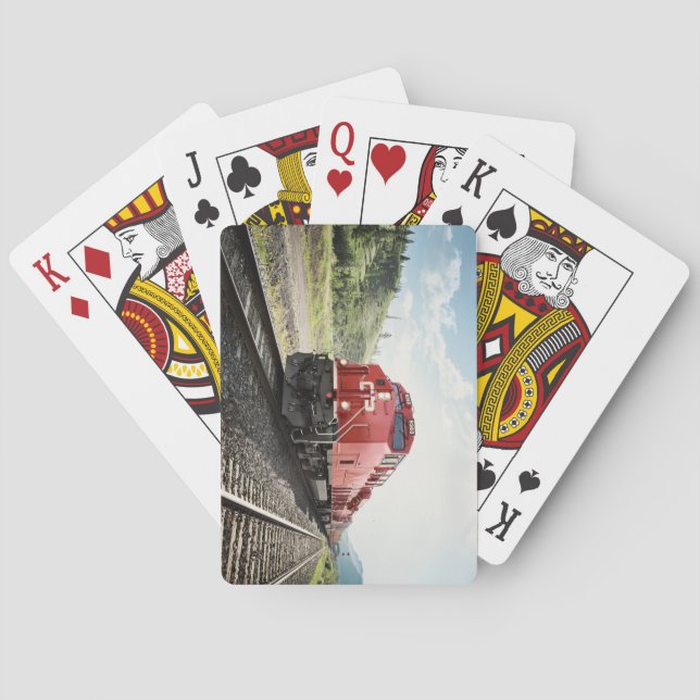 Fabulous Locomotive Deck of Playing Cards (Back)