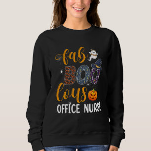 Fabulous Nurse Costume Faboolous Office Nurse Hall Sweatshirt
