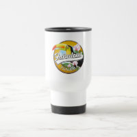 Fabulous Panama retro logo Postcard Poster Canvas