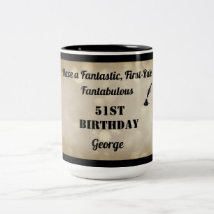 Fabulous Personalised 51st Birthday Mug