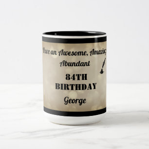 Fabulous Personalised 84th Birthday Mug