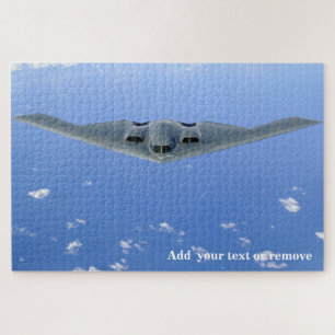 Fabulous photo delta wing Stealth Bomber aircraft, Jigsaw Puzzle