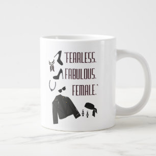 fabulous quote large coffee mug