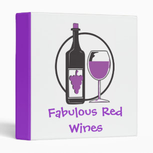 Fabulous Red Wines Binder